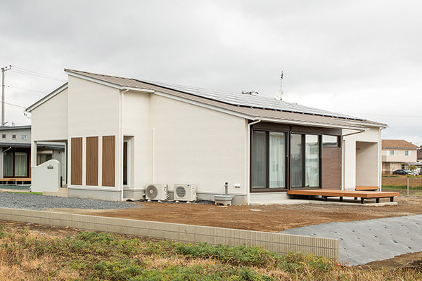 水戸　注文住宅・つくば  注文住宅　高効率化の光溢れる家をテーマにした家のご紹介です